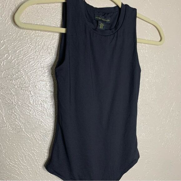 House of Harlow 1960 high neck thong bodysuit black - Picture 4 of 11